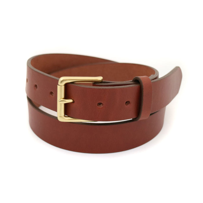 Classic Fit Belt / Narrow 1 1/4" - Brass Hardware